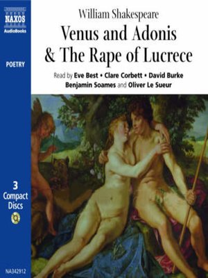 cover image of Venus and Adonis and The rape of Lucrece